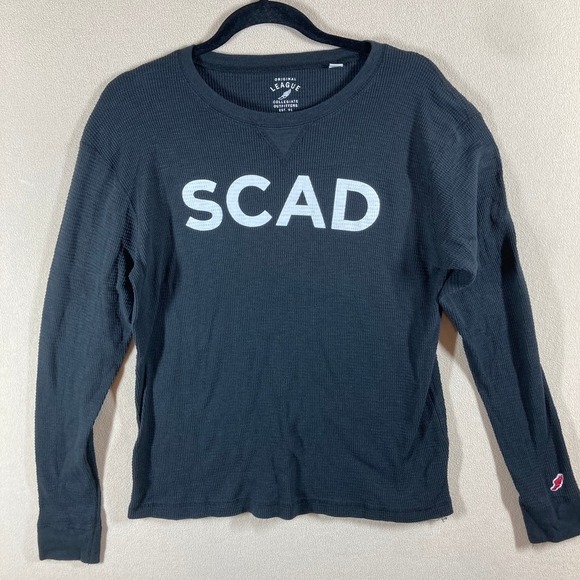 Original League Other - SCAD Savannah College of Art and Design Thermal Top Men's Med Black Long Sleeve